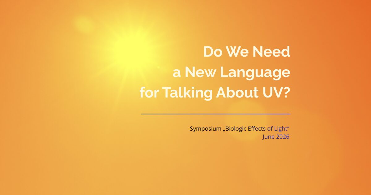 do we need a new language for talking about UV